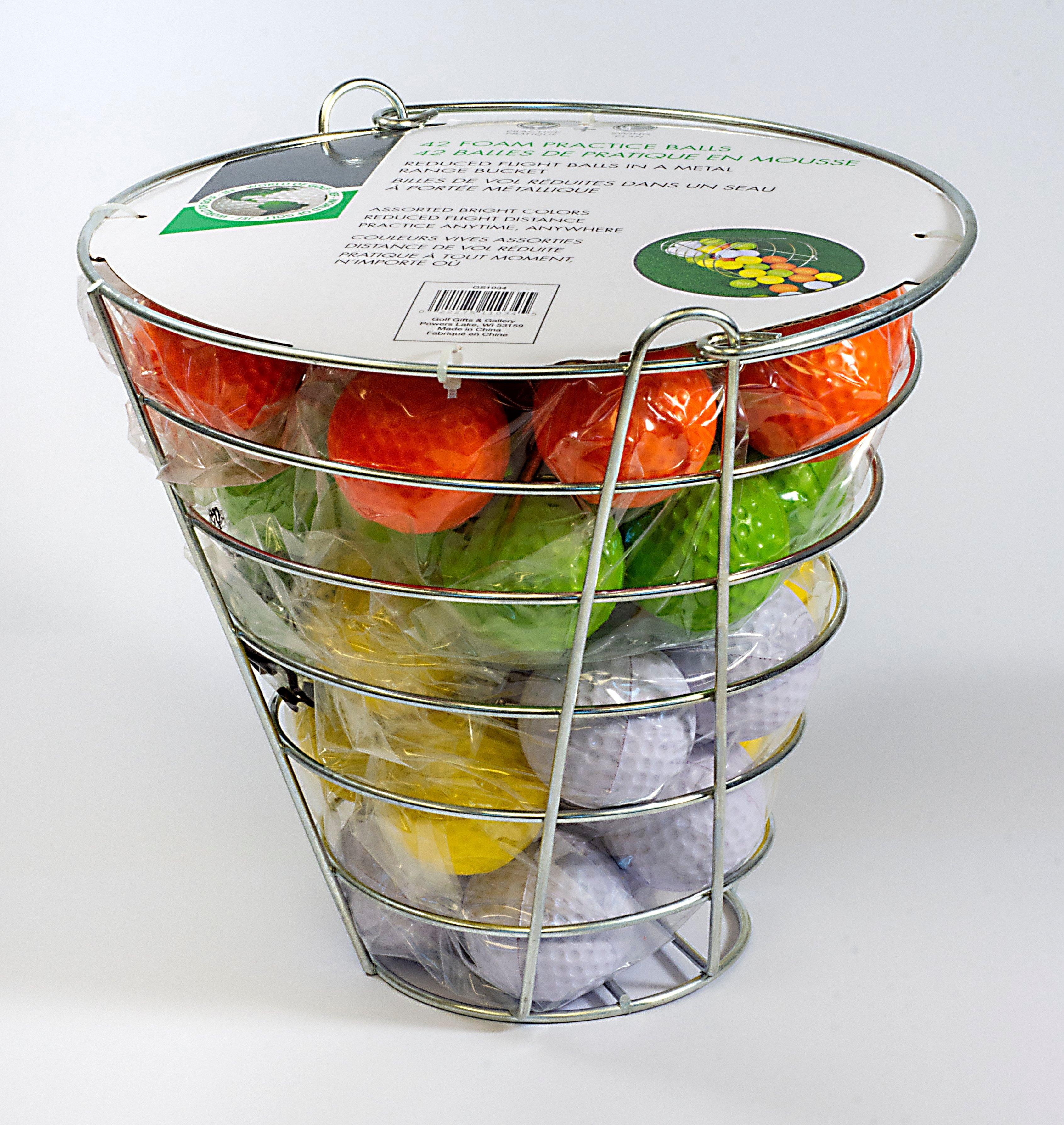 42 Foam Balls In A Basket | ZTECH | Training Aids | Unisex | MULTI